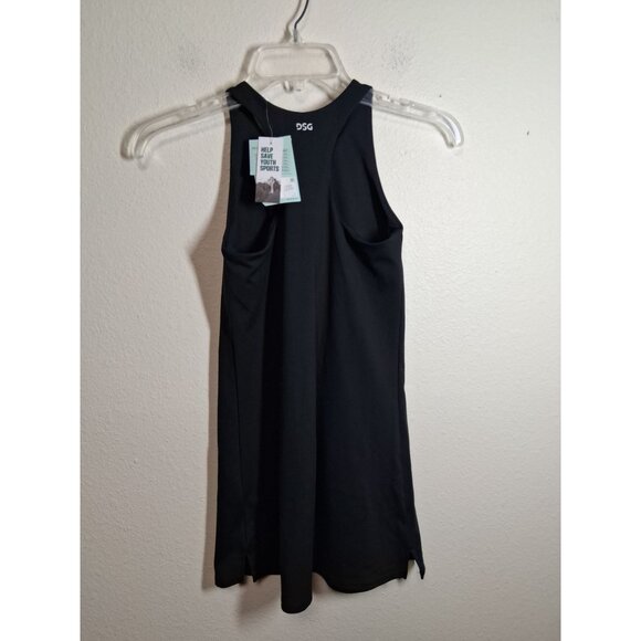 NWT DSG Athletic Dress Tennis Workout Girls Size Medium (10/12) Black - Picture 2 of 9
